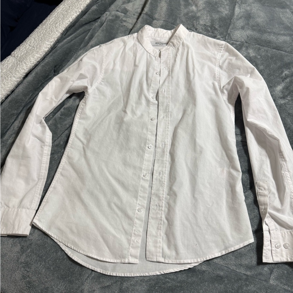 Classic White Men's Shirt